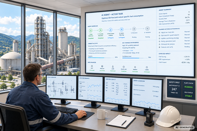 From data to decisions: How AI agents could support the future of cement manufacturing 